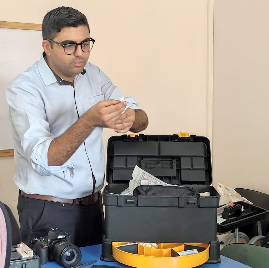 التحقيق الجنائي في مسرح الجريمة